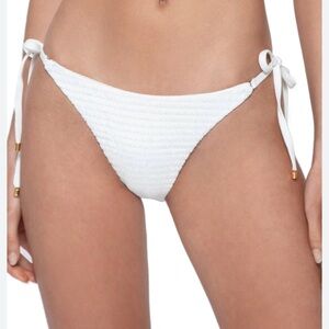 NWT PQ Swim Detail Tri-Detail Tie Bottom